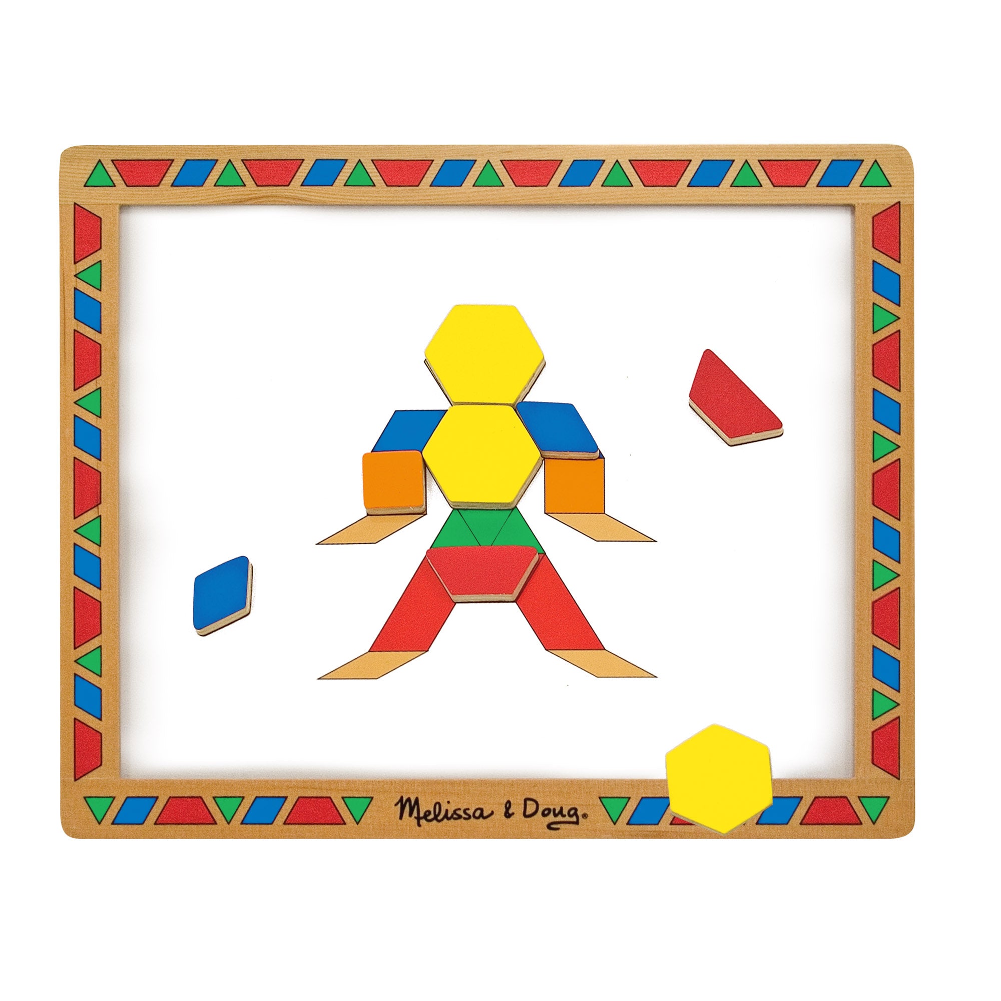 Magnetic Pattern Block Set Melissa and Doug