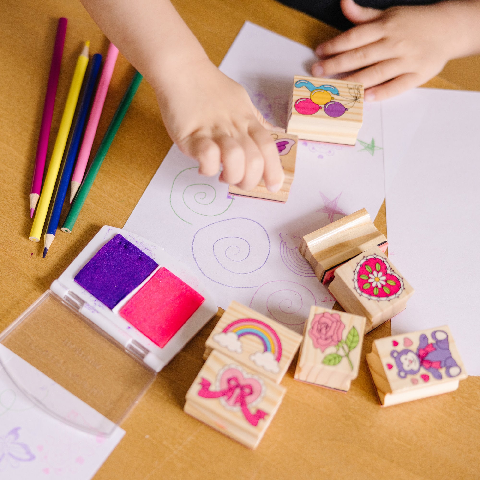 Friendship Stamp Set Melissa Doug