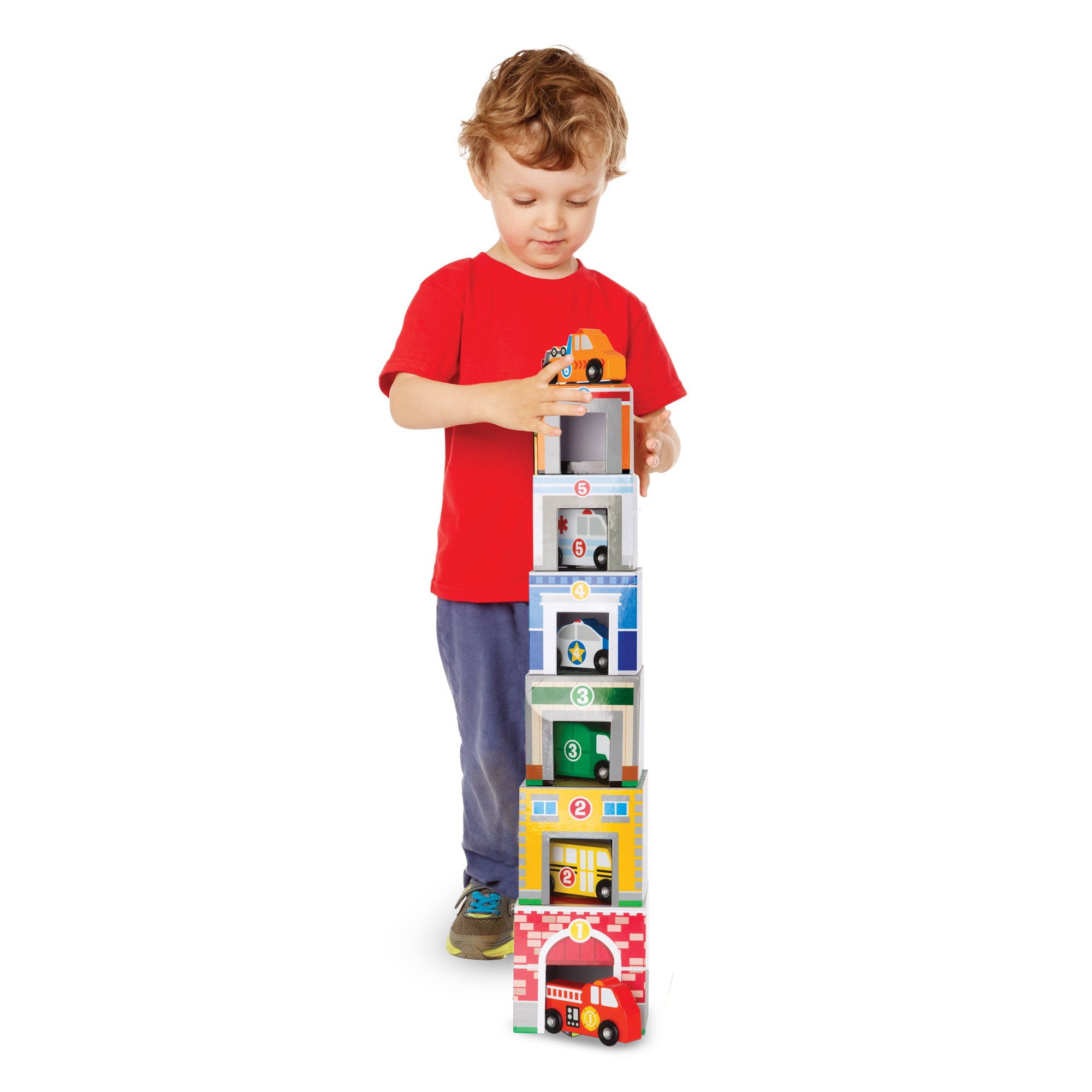 Melissa and doug cars cheap and garages