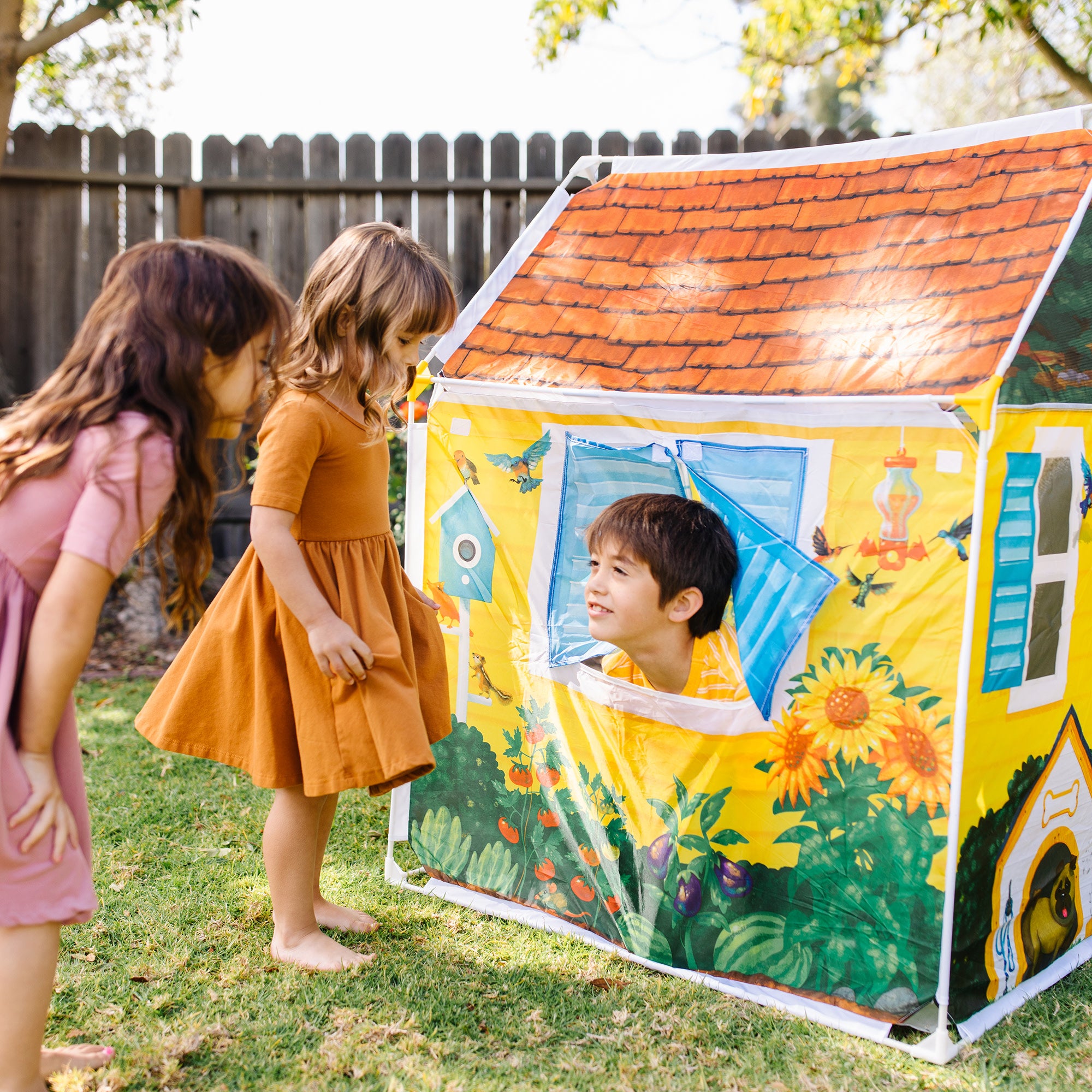 Melissa Doug Cozy Cottage Play Tent