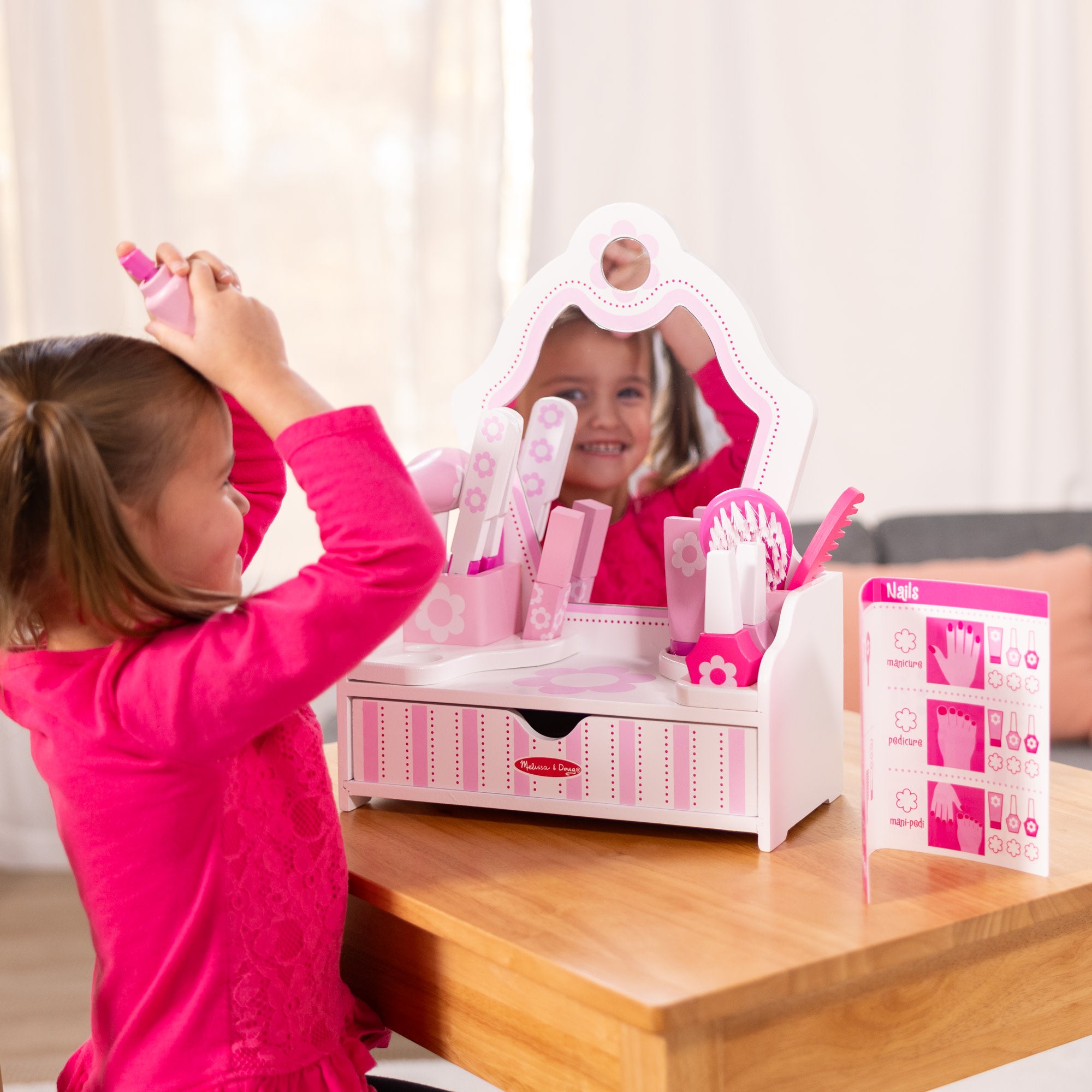 Melissa and store doug vanity playset