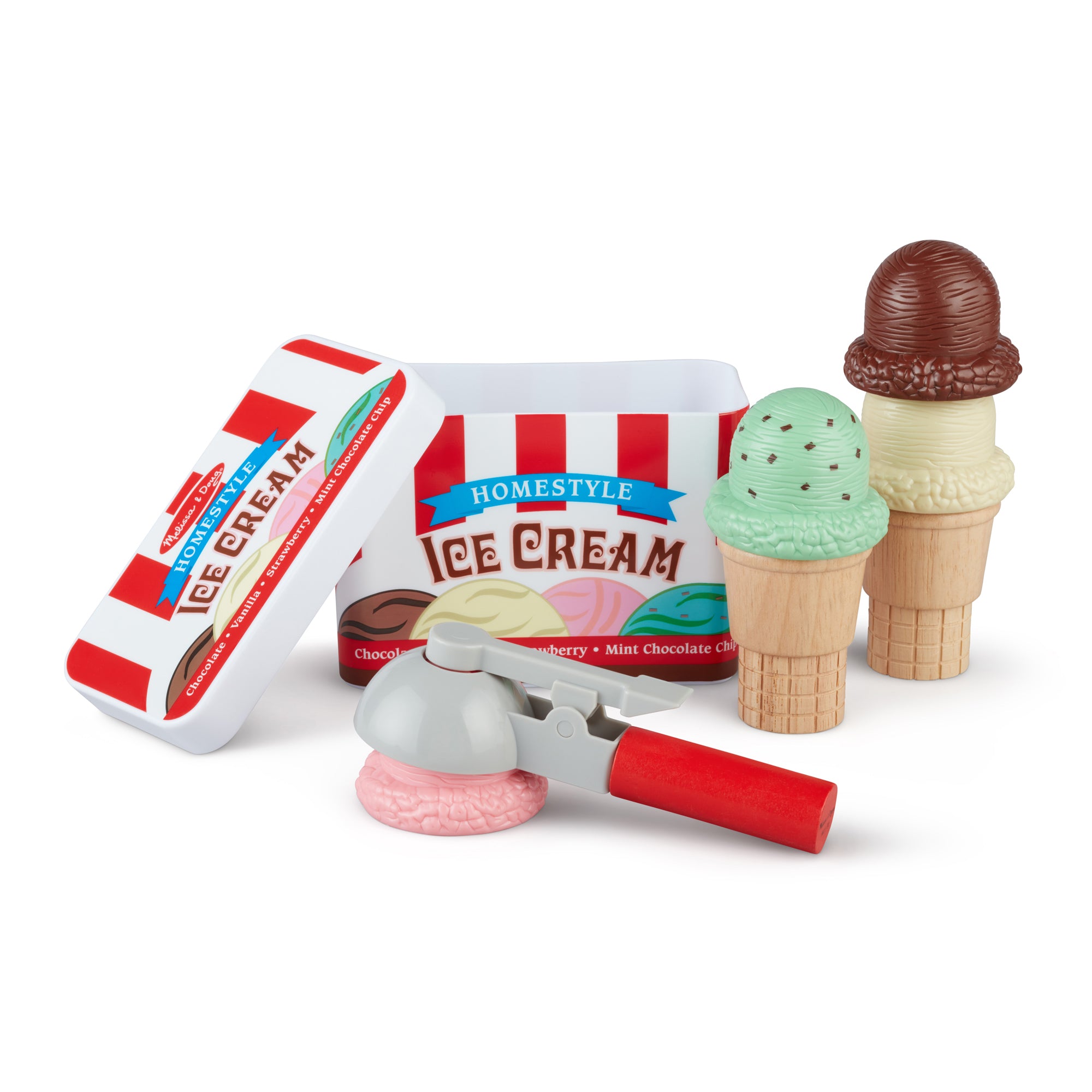 Melissa and doug wooden scoop and best sale serve ice cream counter