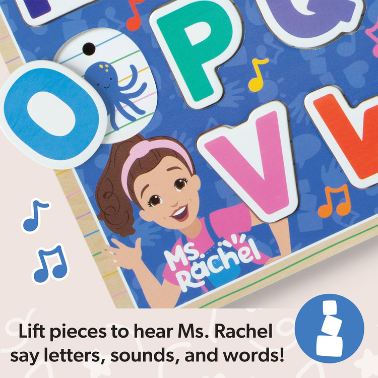 Ms. Rachel™  Wooden Phonics Alphabet Sound Puzzle - 24 Pieces