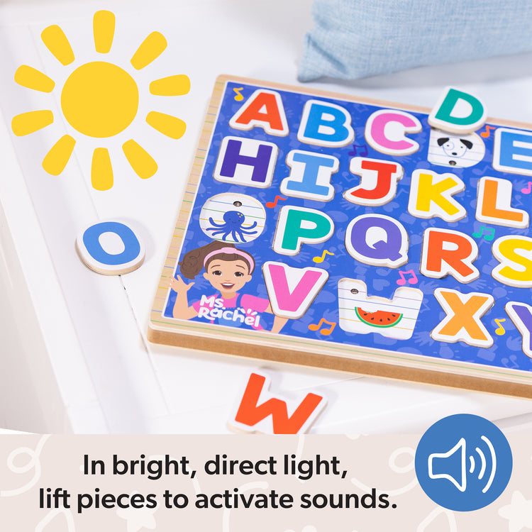 Ms. Rachel™  Wooden Phonics Alphabet Sound Puzzle - 24 Pieces