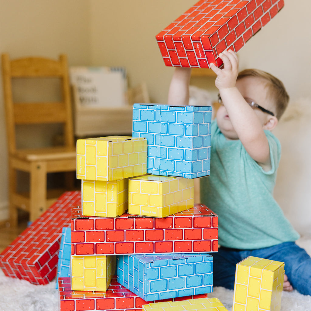 Melissa and doug cardboard best sale blocks 30