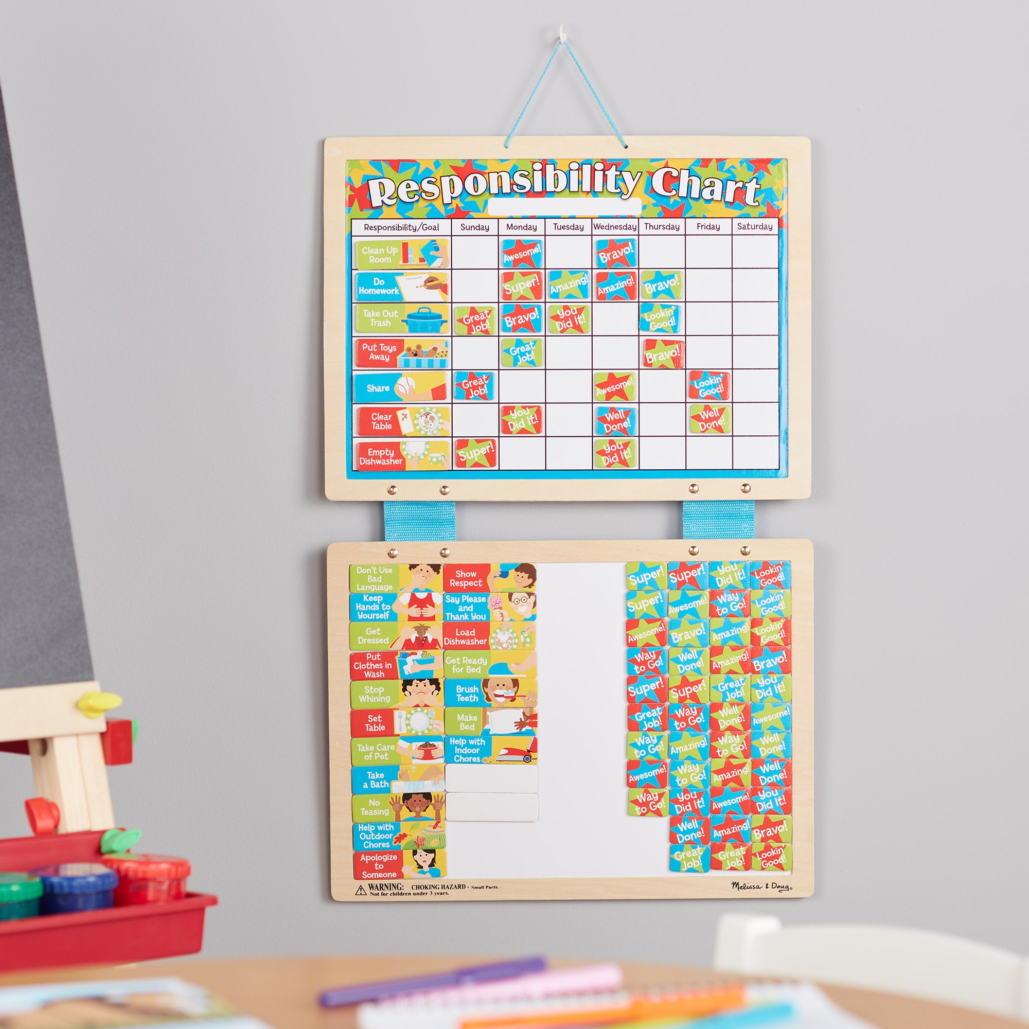 Melissa orders and doug chore board