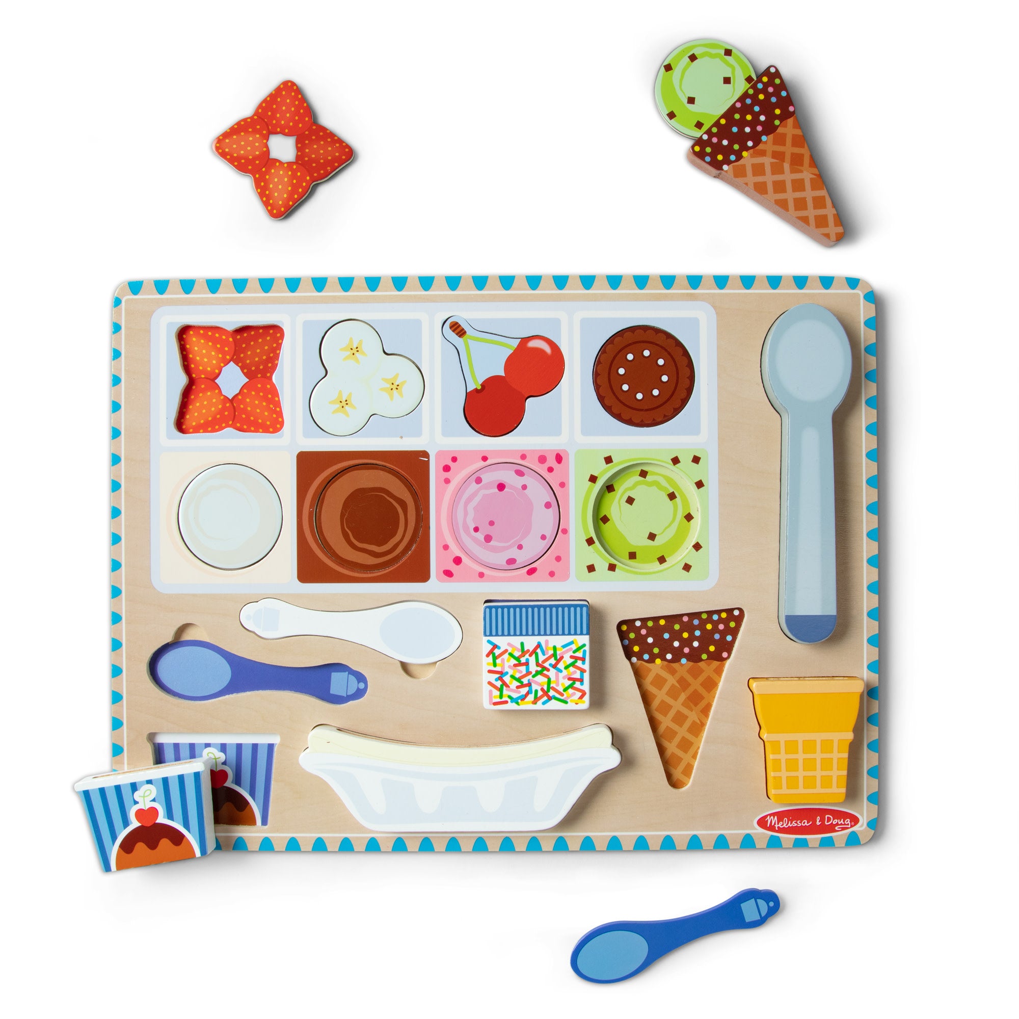 Melissa & doug ice best sale cream set