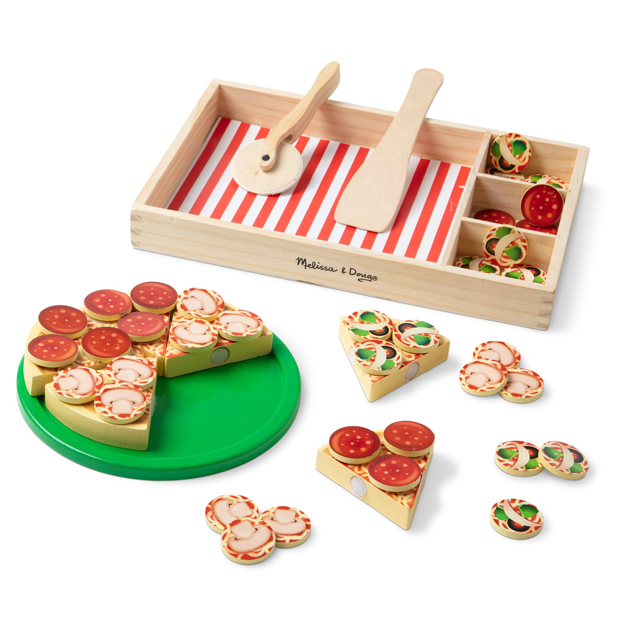 Wooden Pizza Toy | Play Pizza Set