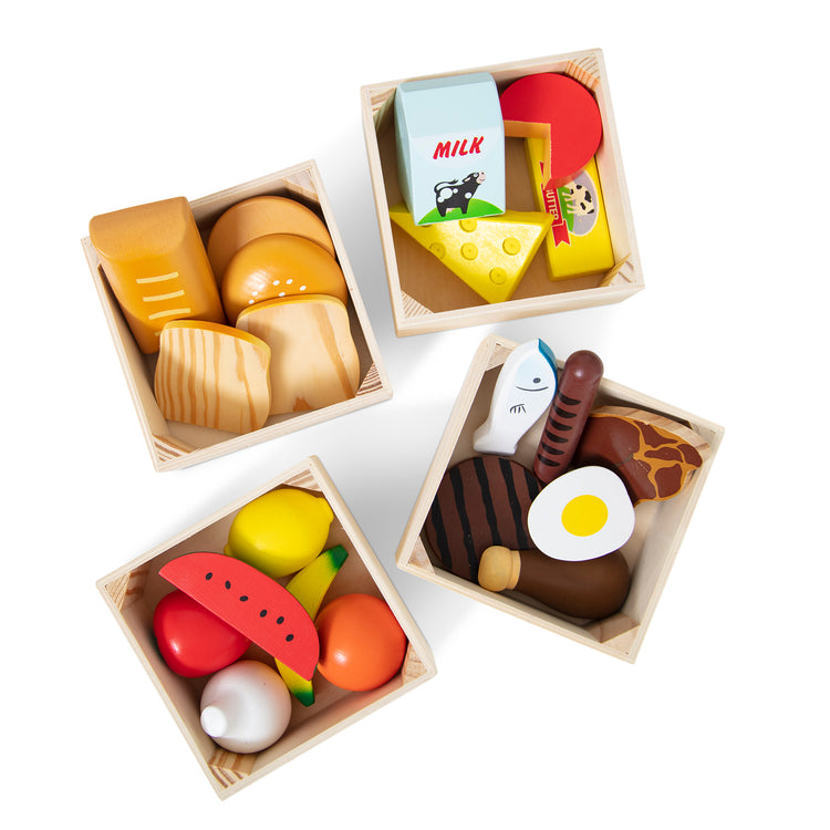 Chocolate Kraft Nested Boxes, Small 3 Piece Set