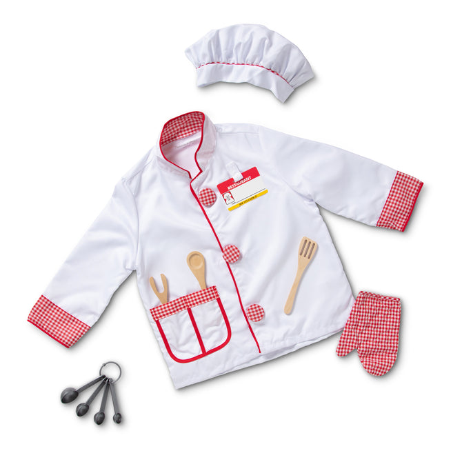 Chef Costume Role Play Set