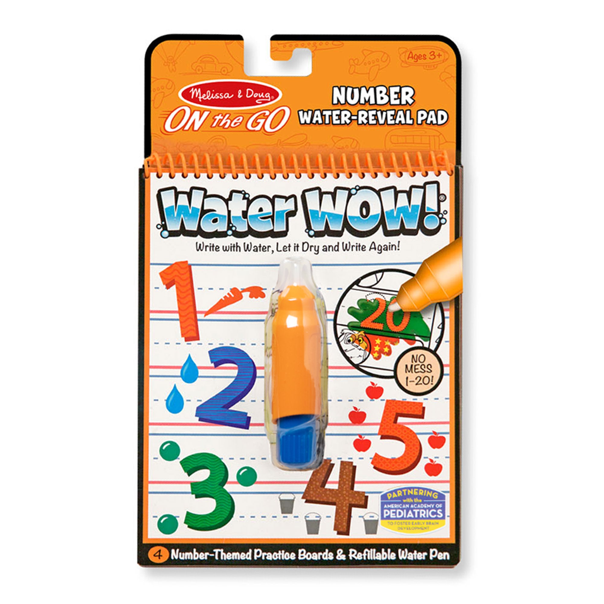 Melissa and doug fashion water wow books