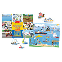 Reusable Sticker Pad - Vehicles| Melissa & Doug