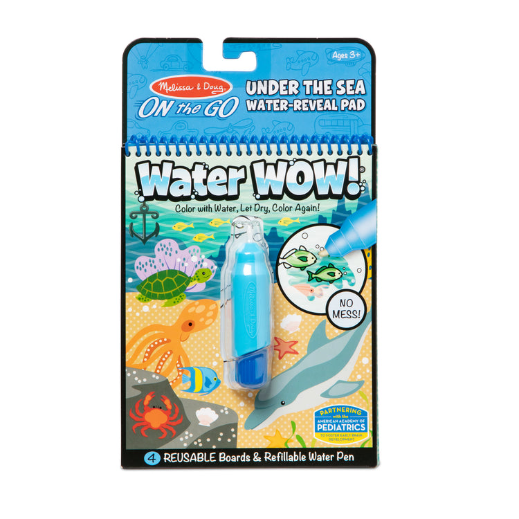  Melissa & Doug Water Wow! Farm Magic Painting Books with Water  Pens, Water Colouring Books for Children Age 3 4 5 6 7