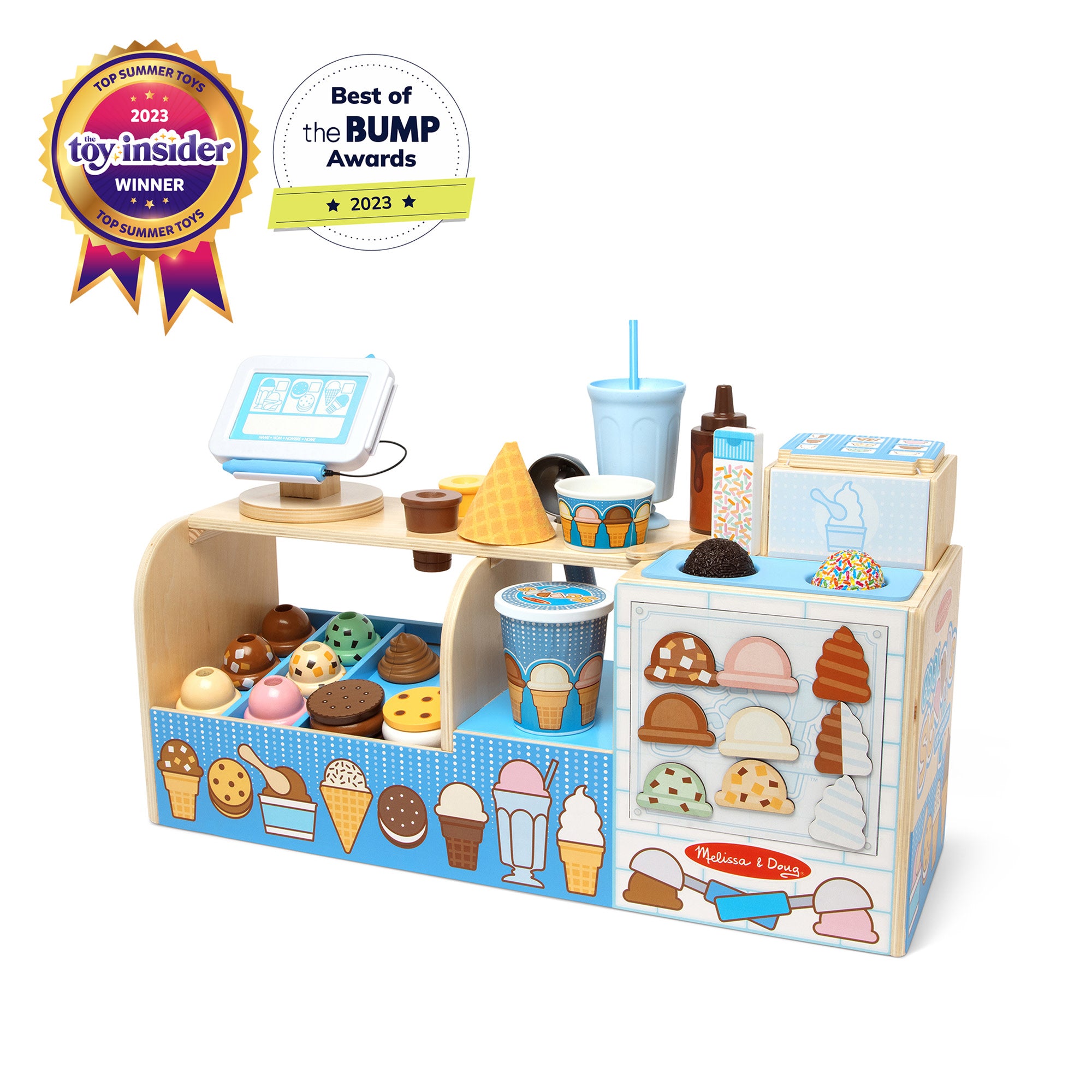 Melissa and doug wooden scoop online