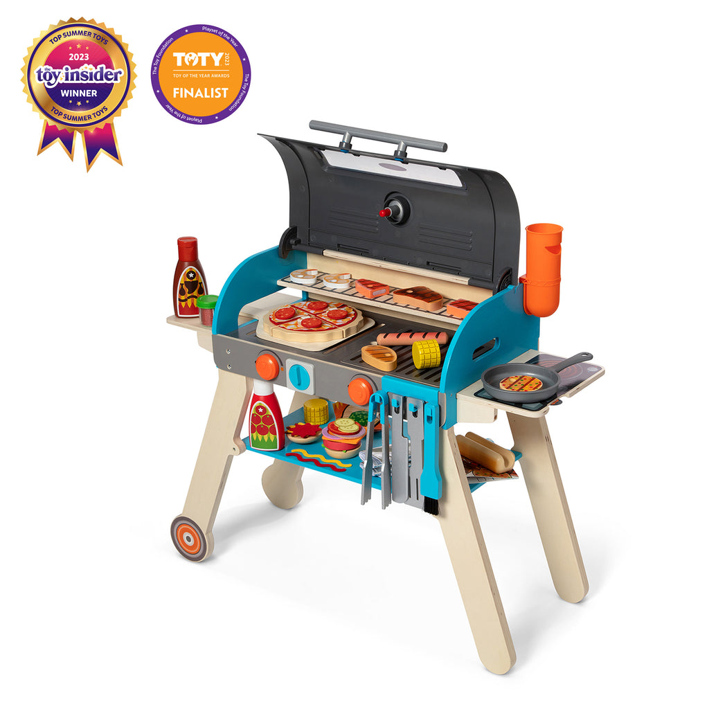 Deluxe Grill & Pizza Oven Play Set