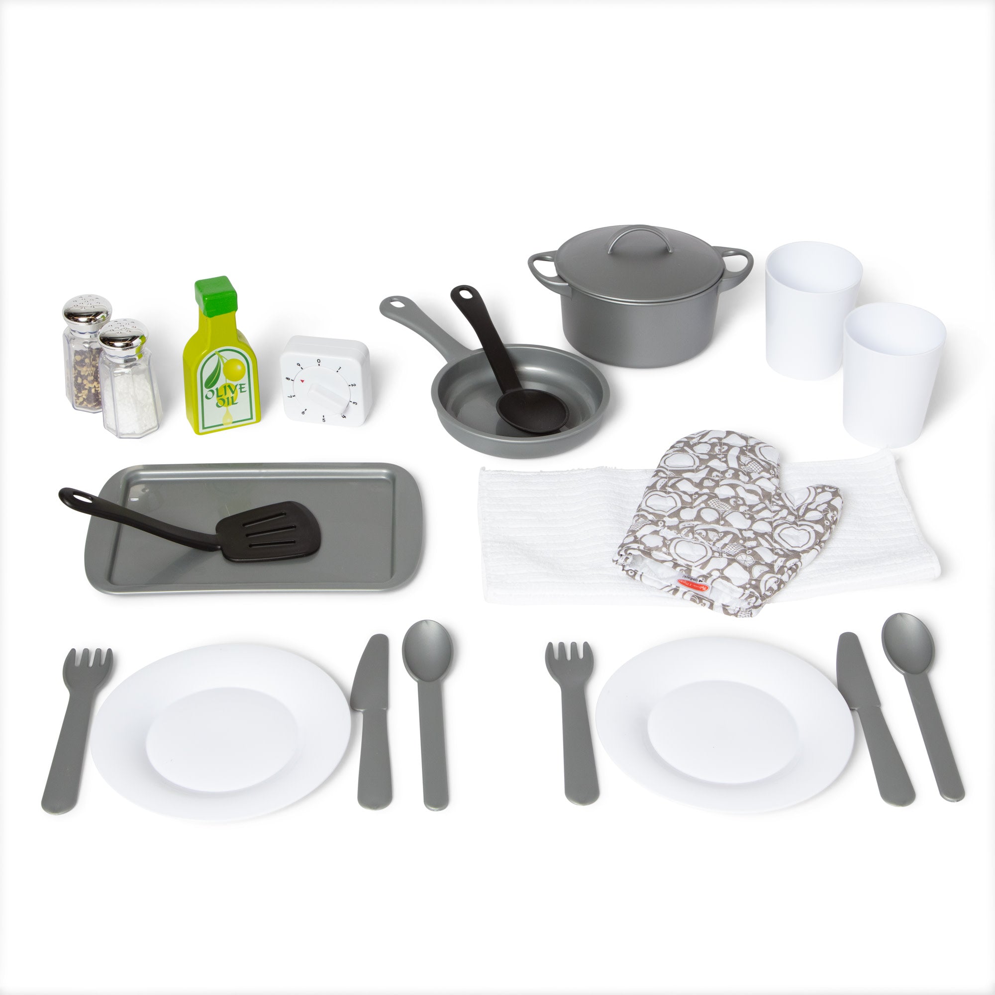 Melissa Doug Kitchen Accessory Play Set