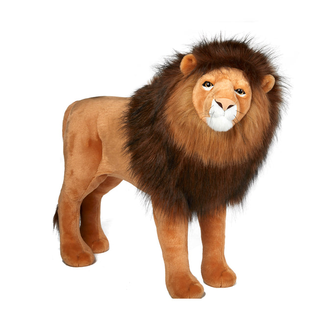 Standing Lion Lifelike Stuffed Animal