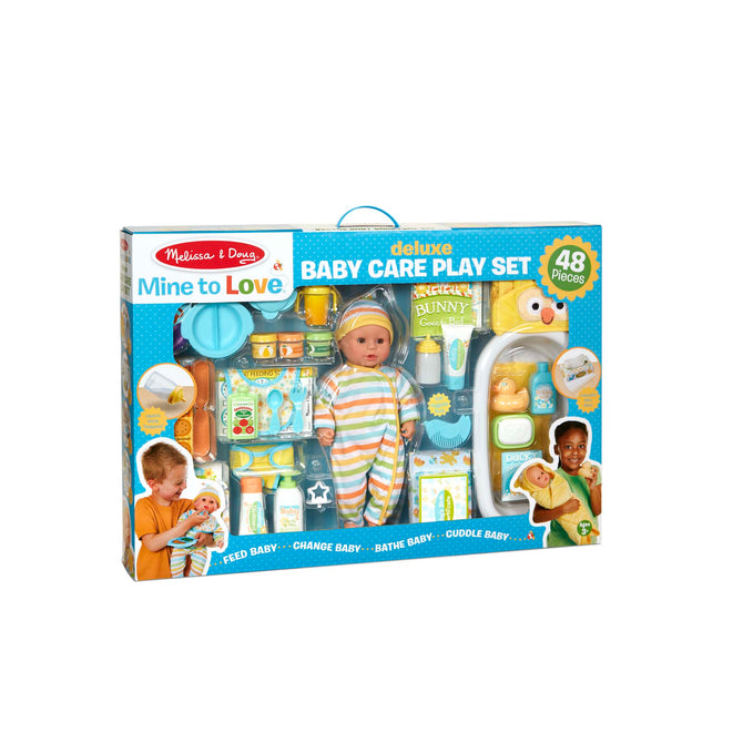 Mine to Love Deluxe Baby Care Play Set