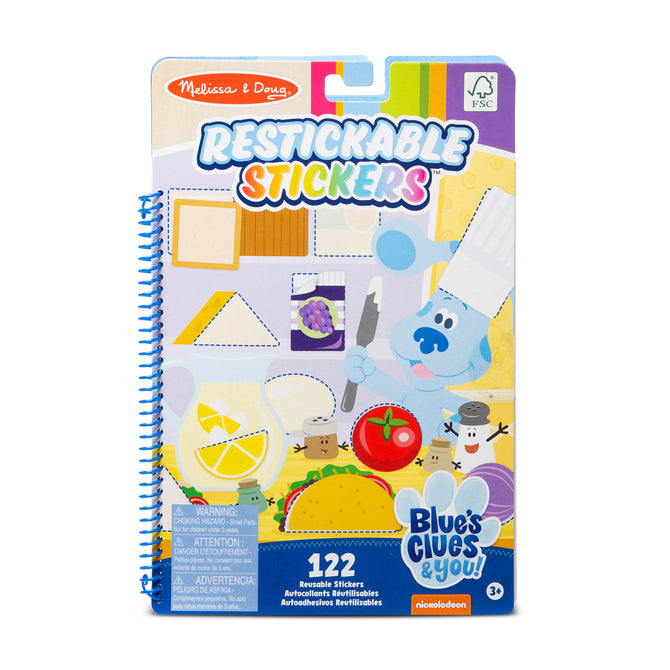 Blue's Clues & You! Restickable Stickers - Shapes & Colors