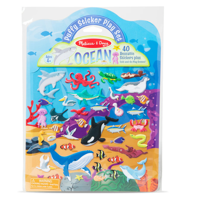 Puffy Sticker Play Set - Ocean