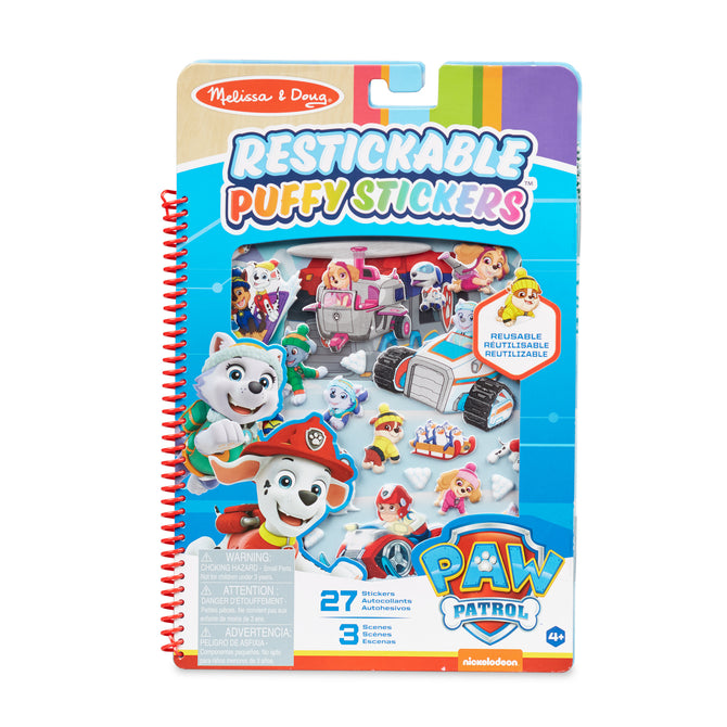 PAW Patrol Restickable Puffy Stickers - Jake's Mountain