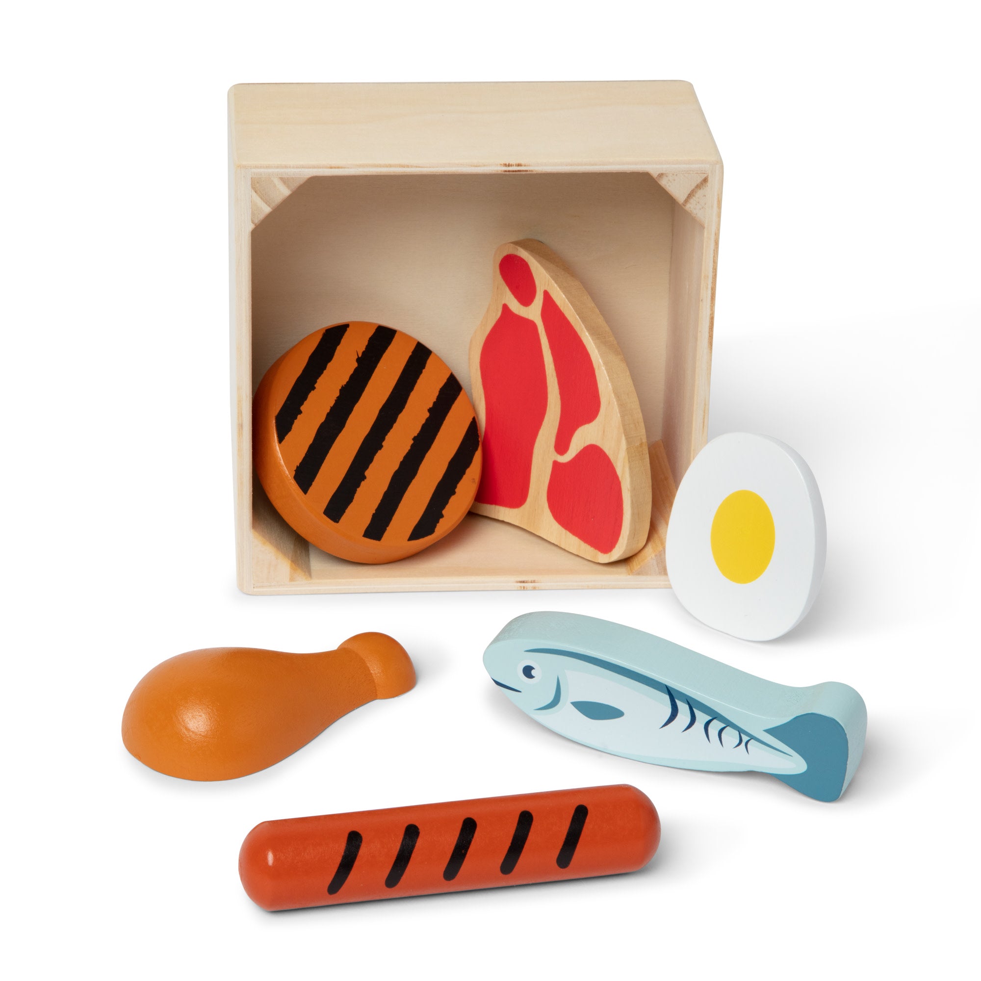 Cheap wooden play food online