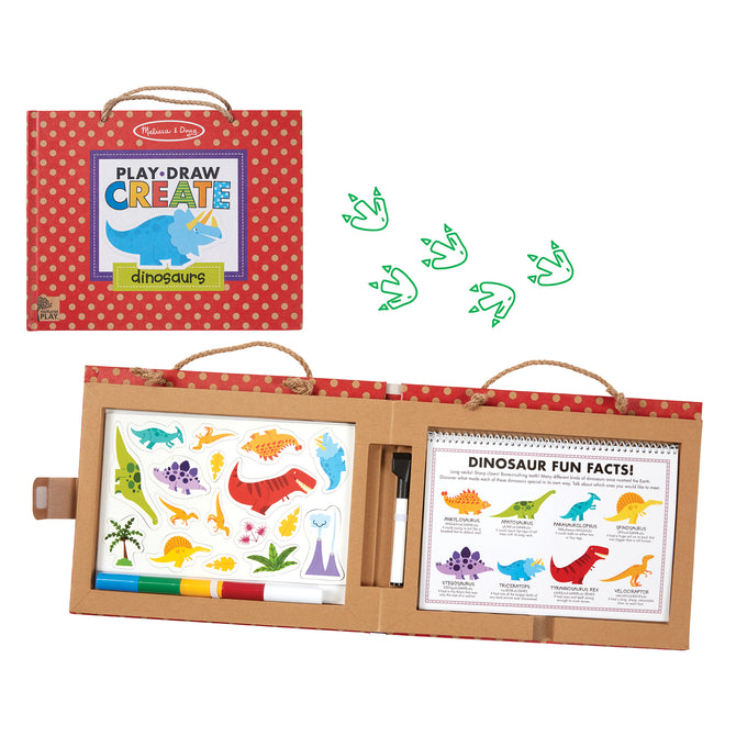 Natural Play: Play, Draw, Create Reusable Drawing & Magnet Kit