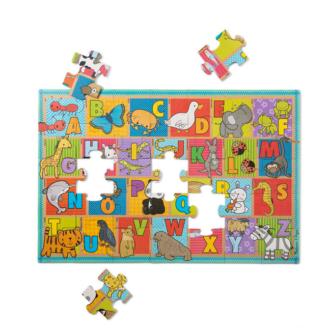 Natural Play Floor Puzzle: ABC Animals