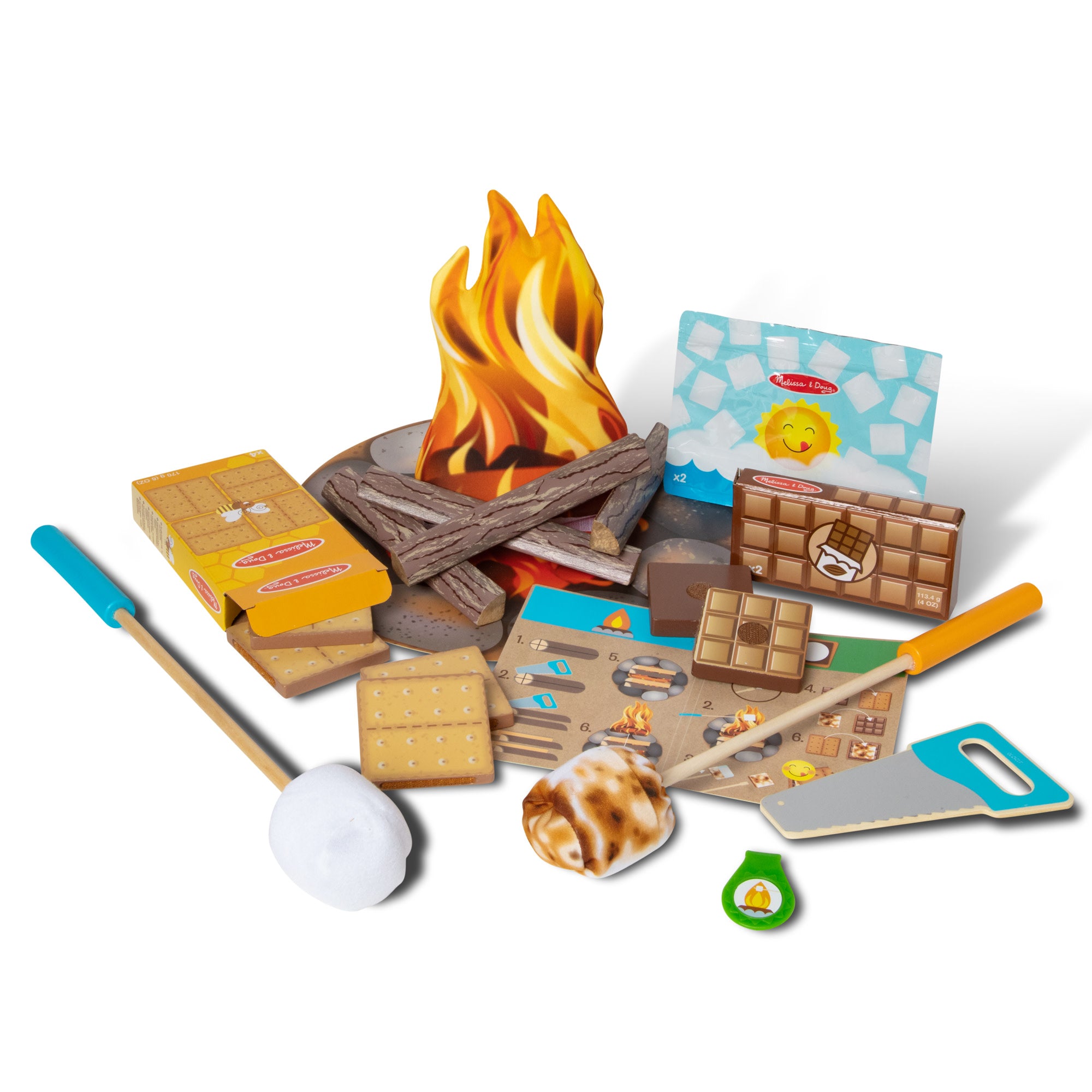 Let s Explore Campfire S mores Play Set Melissa and Doug