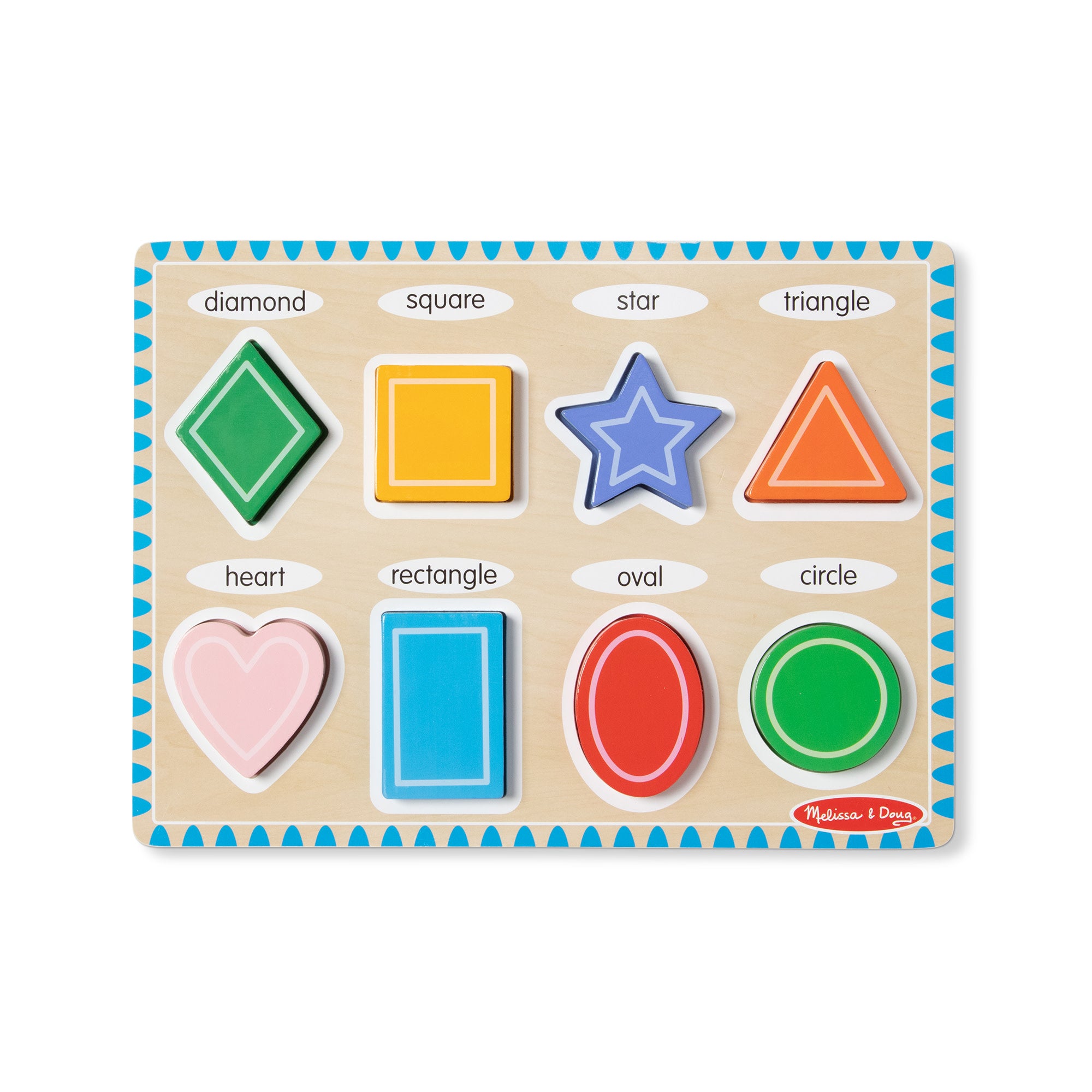 Melissa and doug shapes on sale