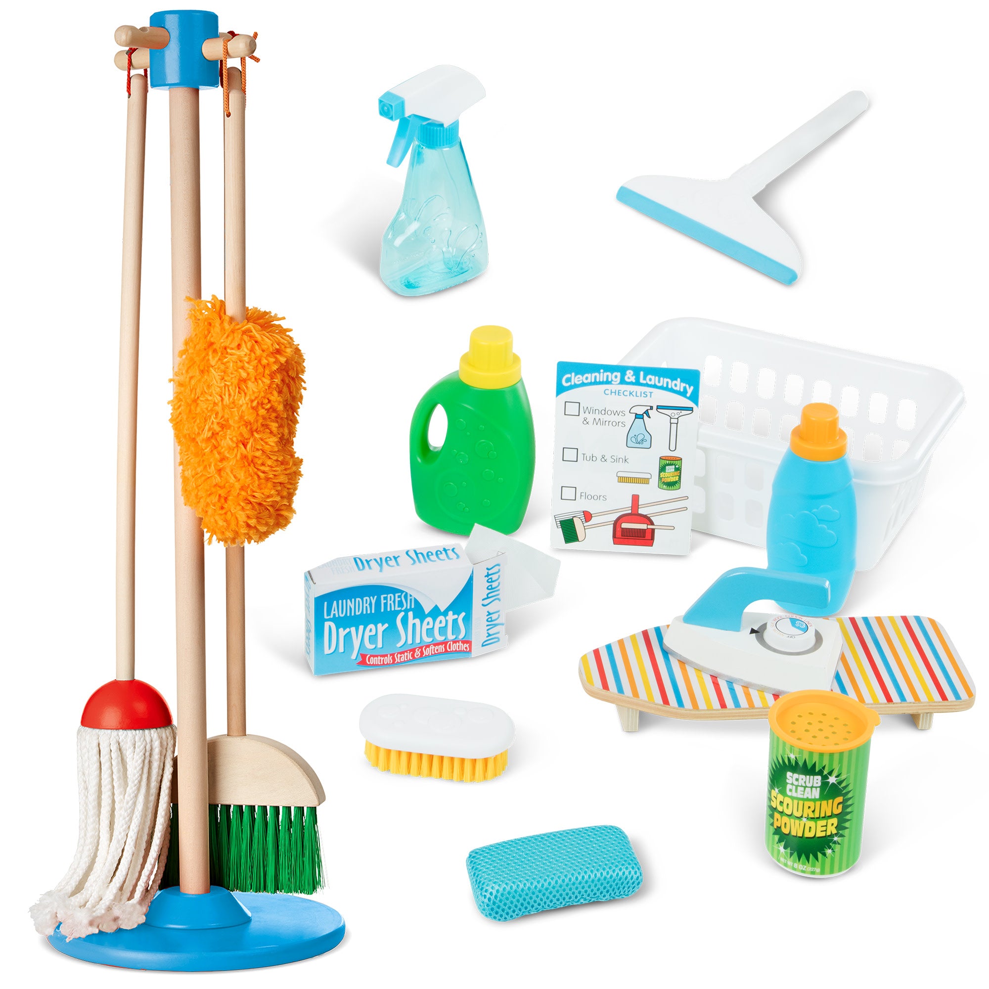 Melissa and doug cleaning set deluxe on sale