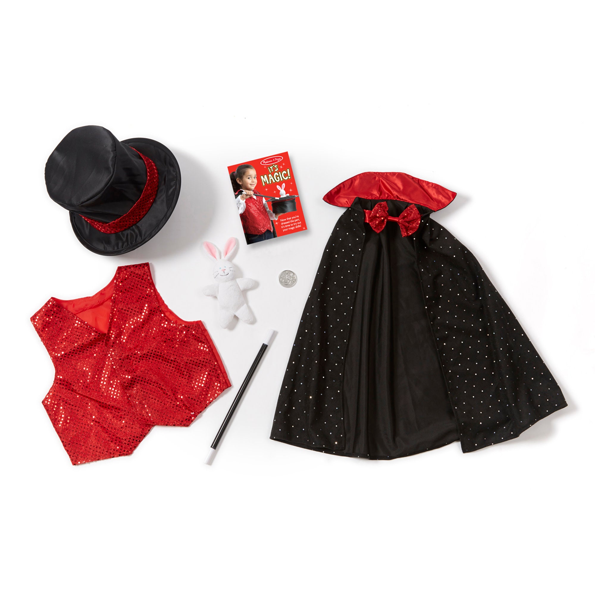 Magician Toddler Costume - Hat hot and Rabbit Trick