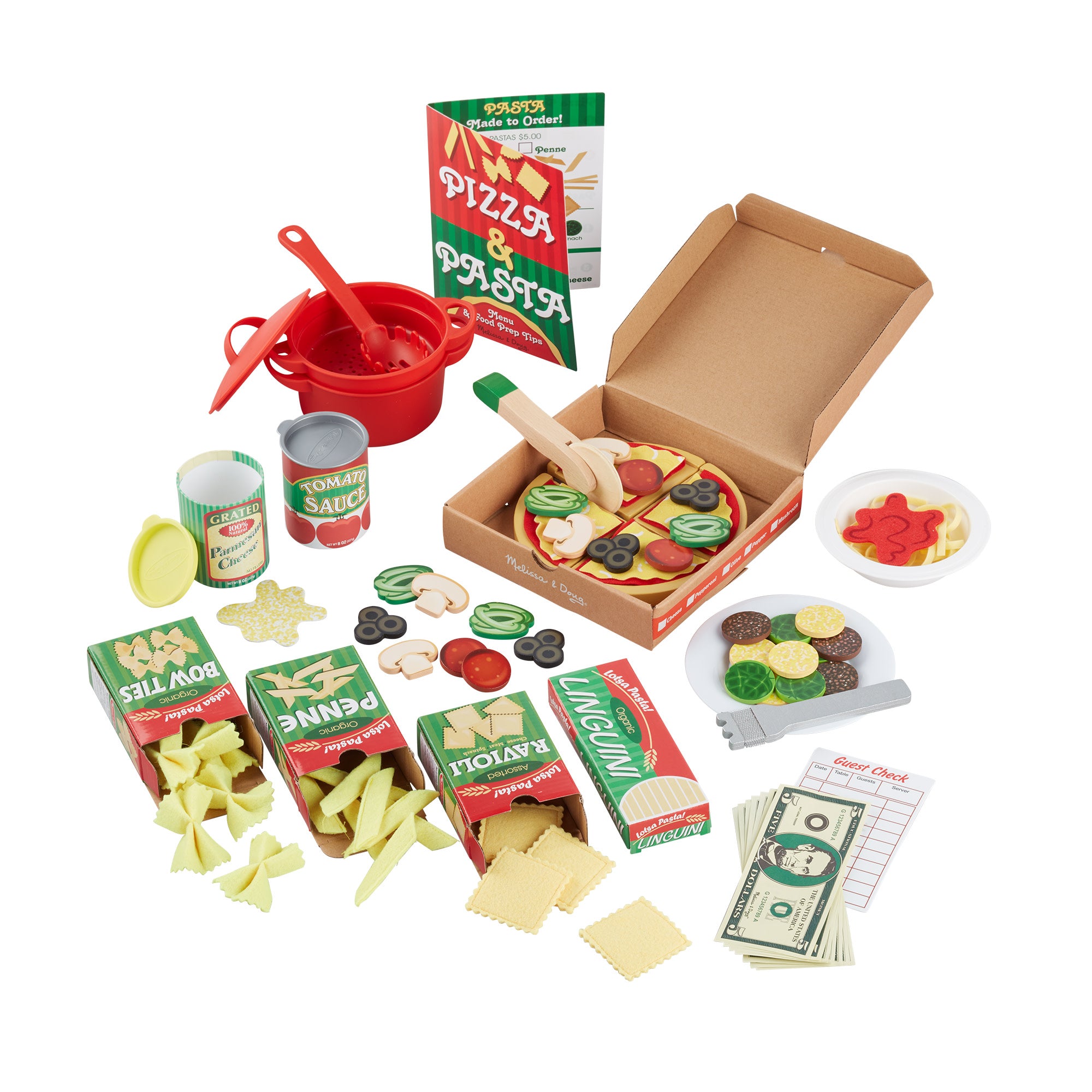 Deluxe Pizza Pasta Play Set Melissa and Doug