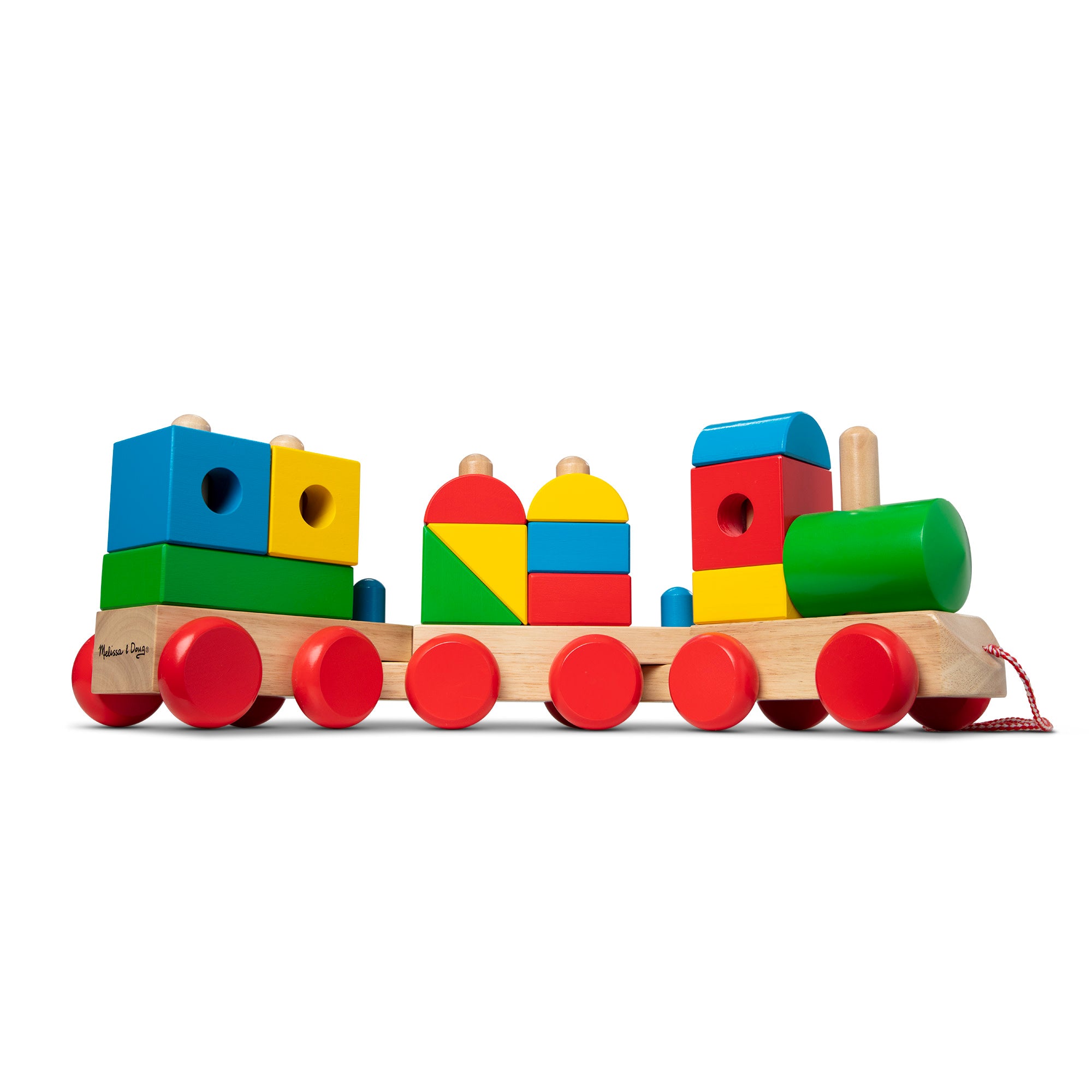 Jumbo Wooden Stacking Train Classic