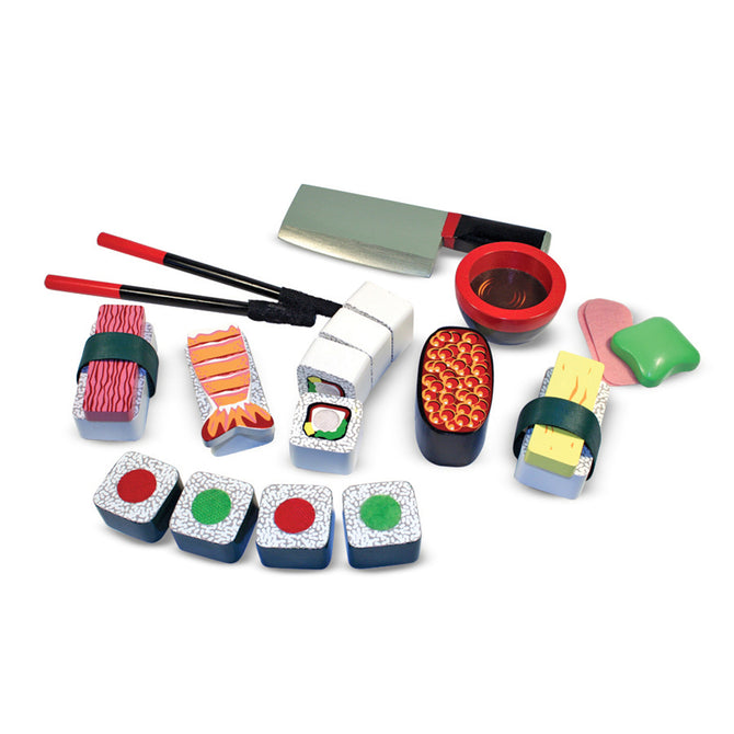 Wooden Sushi Slicing Play Set