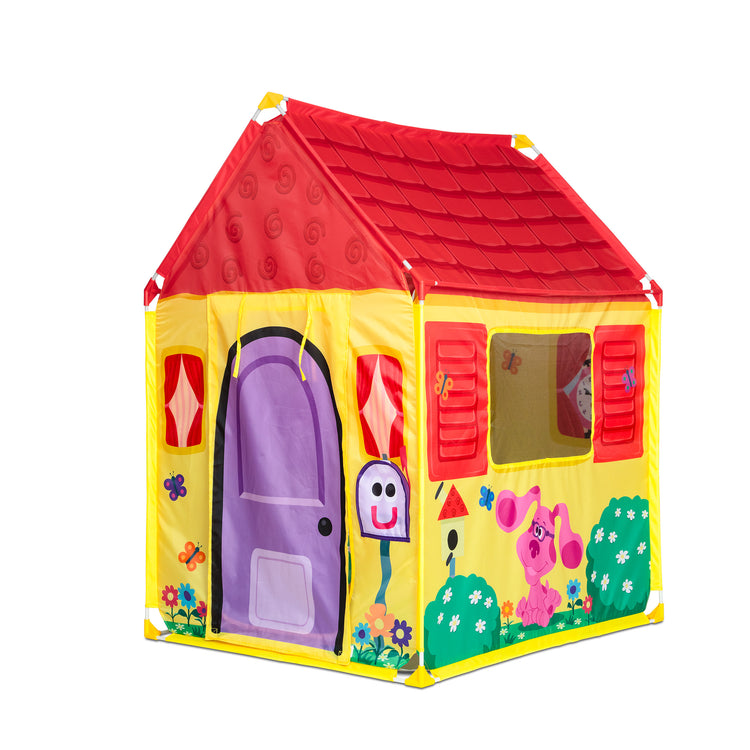 An assembled or decorated image of The Melissa & Doug Blue's Clues & You! Blue's House Play Tent