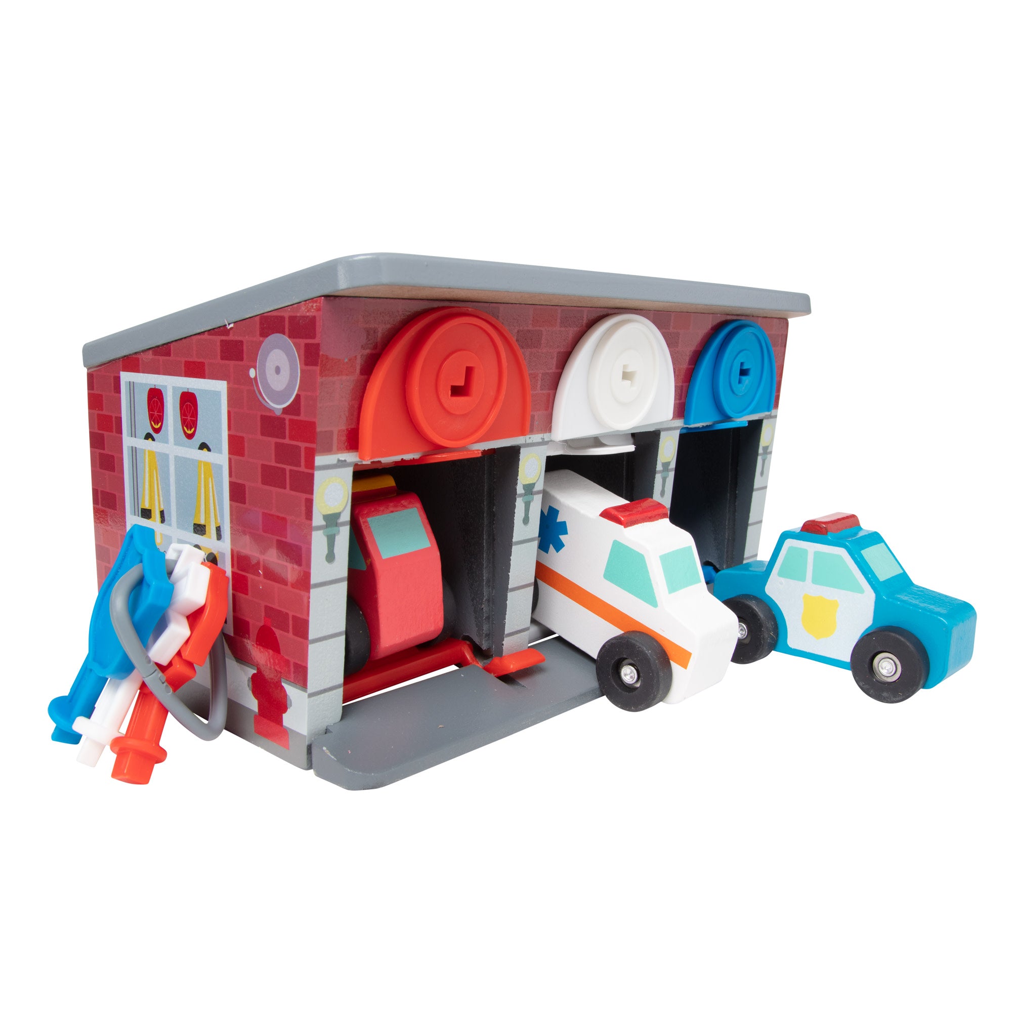 Melissa and doug car garage on sale