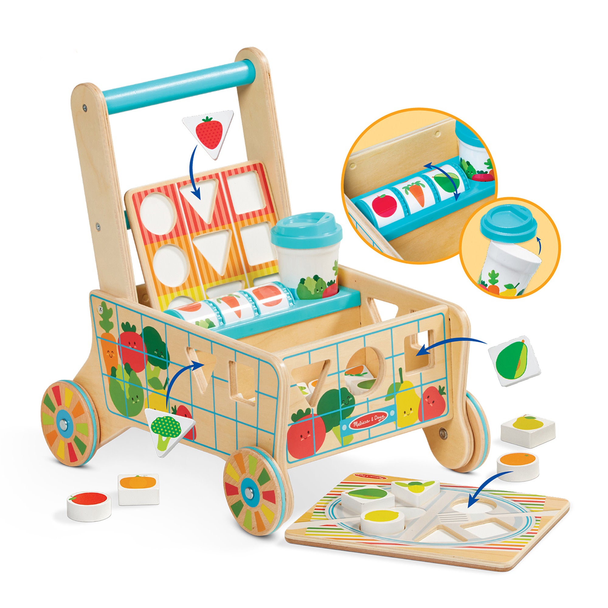 Melissa & doug shopping cart online