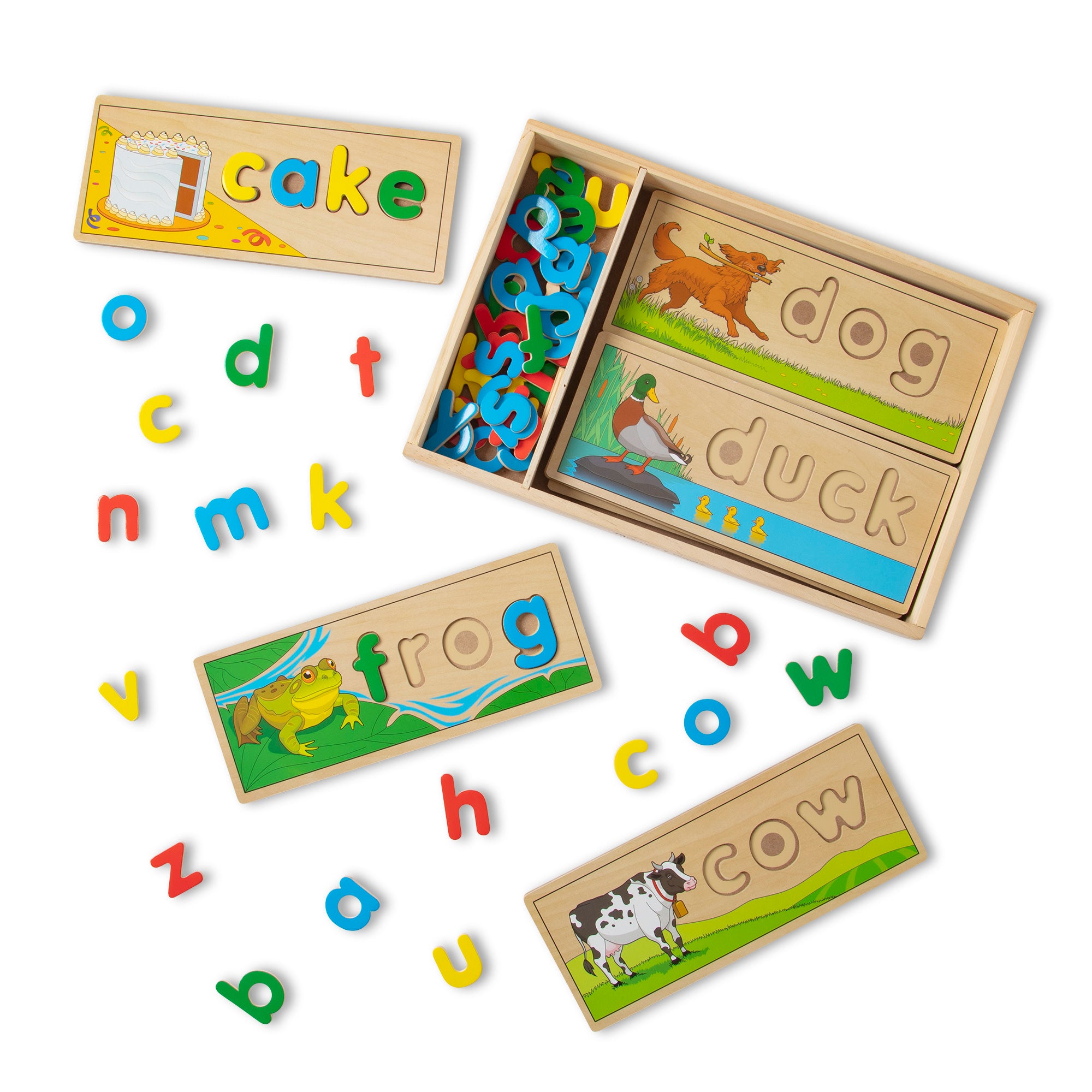 Melissa & Doug - ABC - In - Set - Puzzle popular