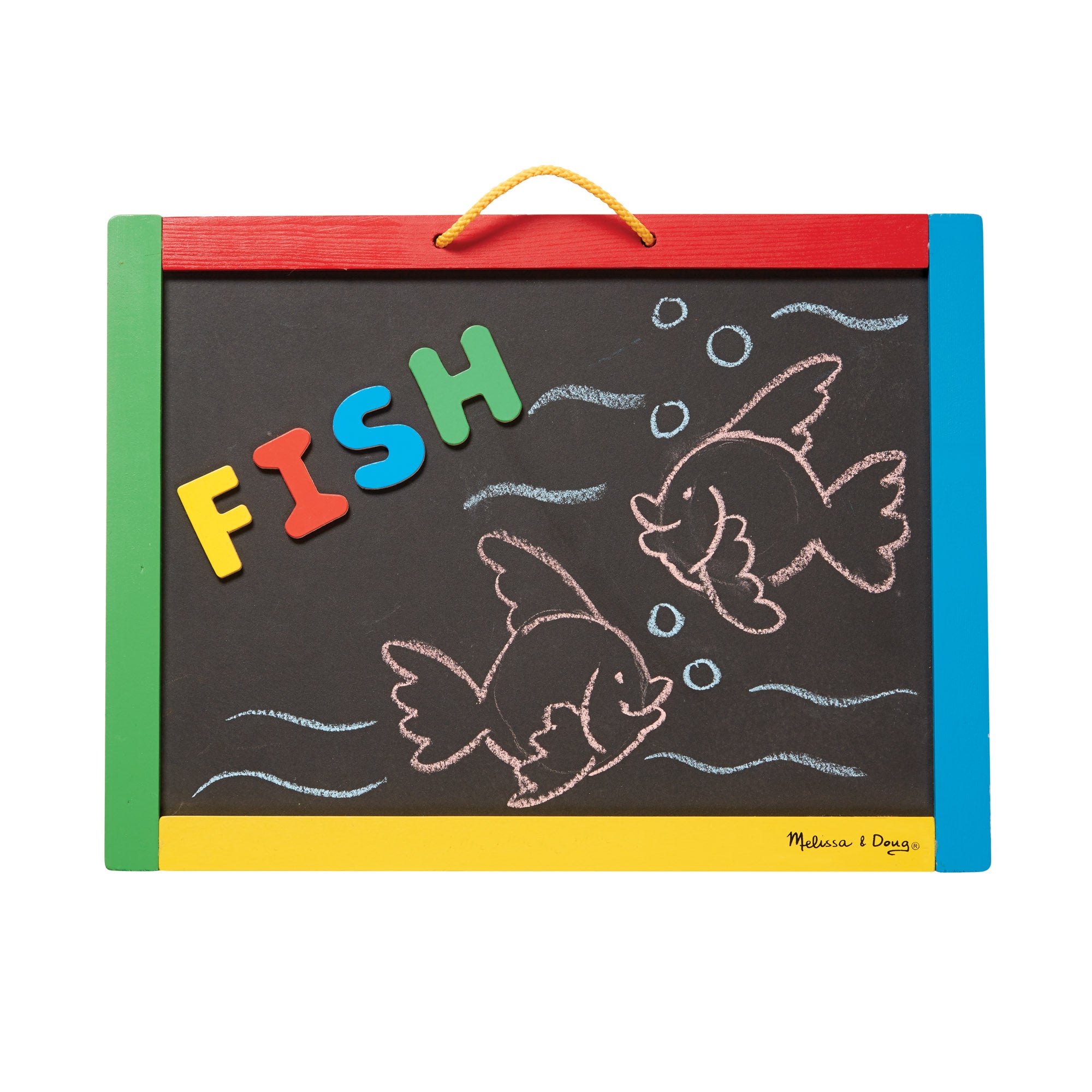 Magnetic Chalkboard and Dry Erase Board Melissa Doug