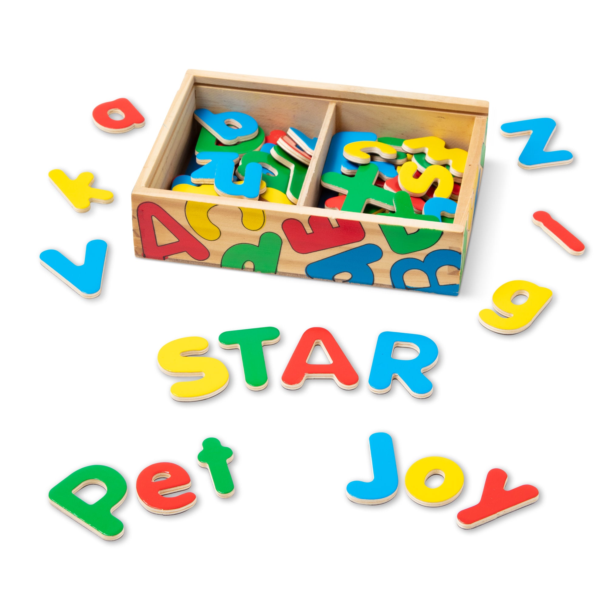 Wooden Letter Alphabet Magnets Melissa Doug