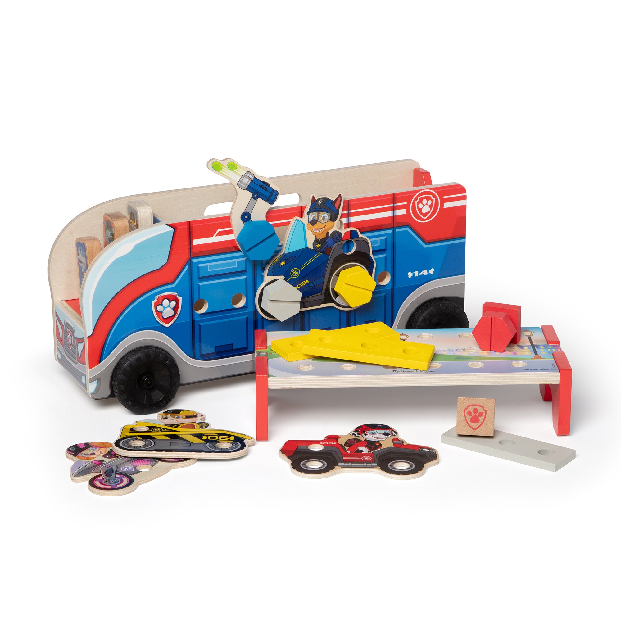 PAW Patrol Match Build Mission CruiserMelissa Doug