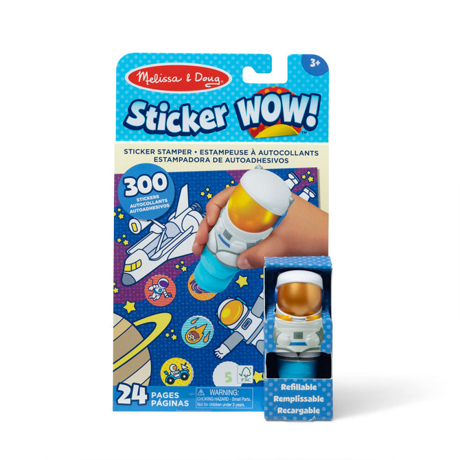 Sticker WOW!? Activity Pad & Sticker Stamper - Astronaut