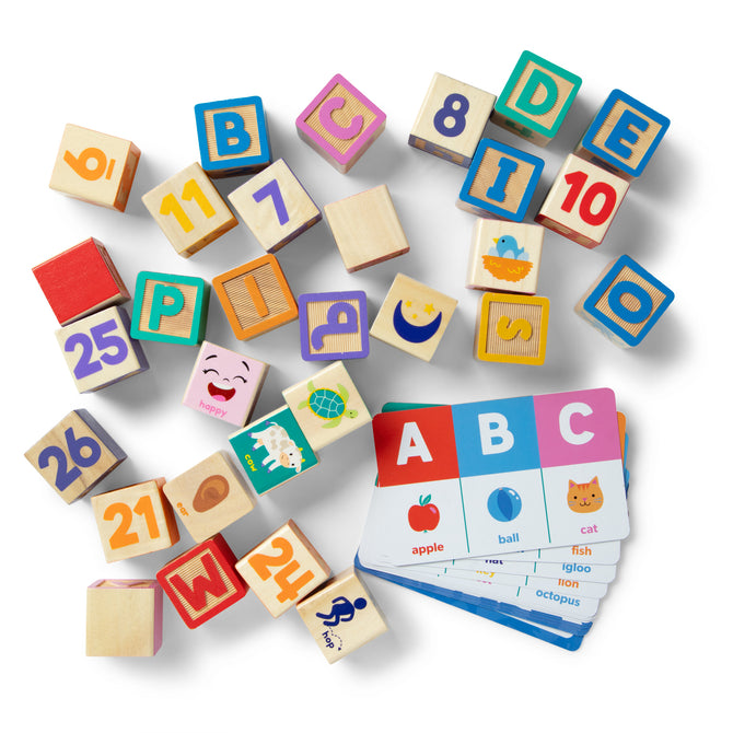 Ms. Rachel? Wooden Learning Blocks