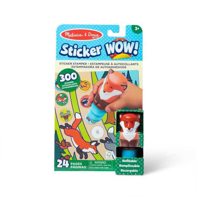 Sticker WOW!? Activity Pad & Sticker Stamper - Fox