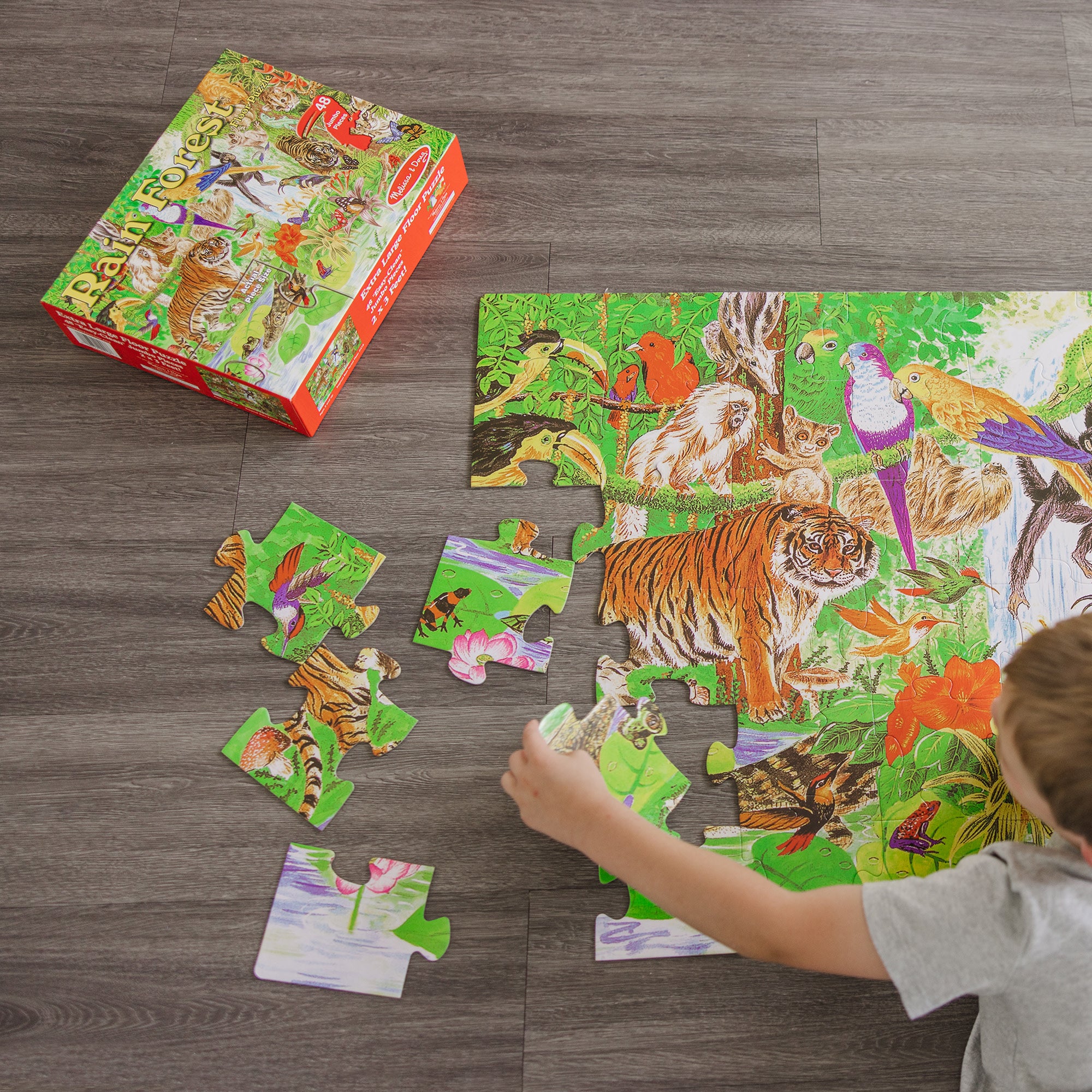 Melissa and doug store rainforest floor puzzle