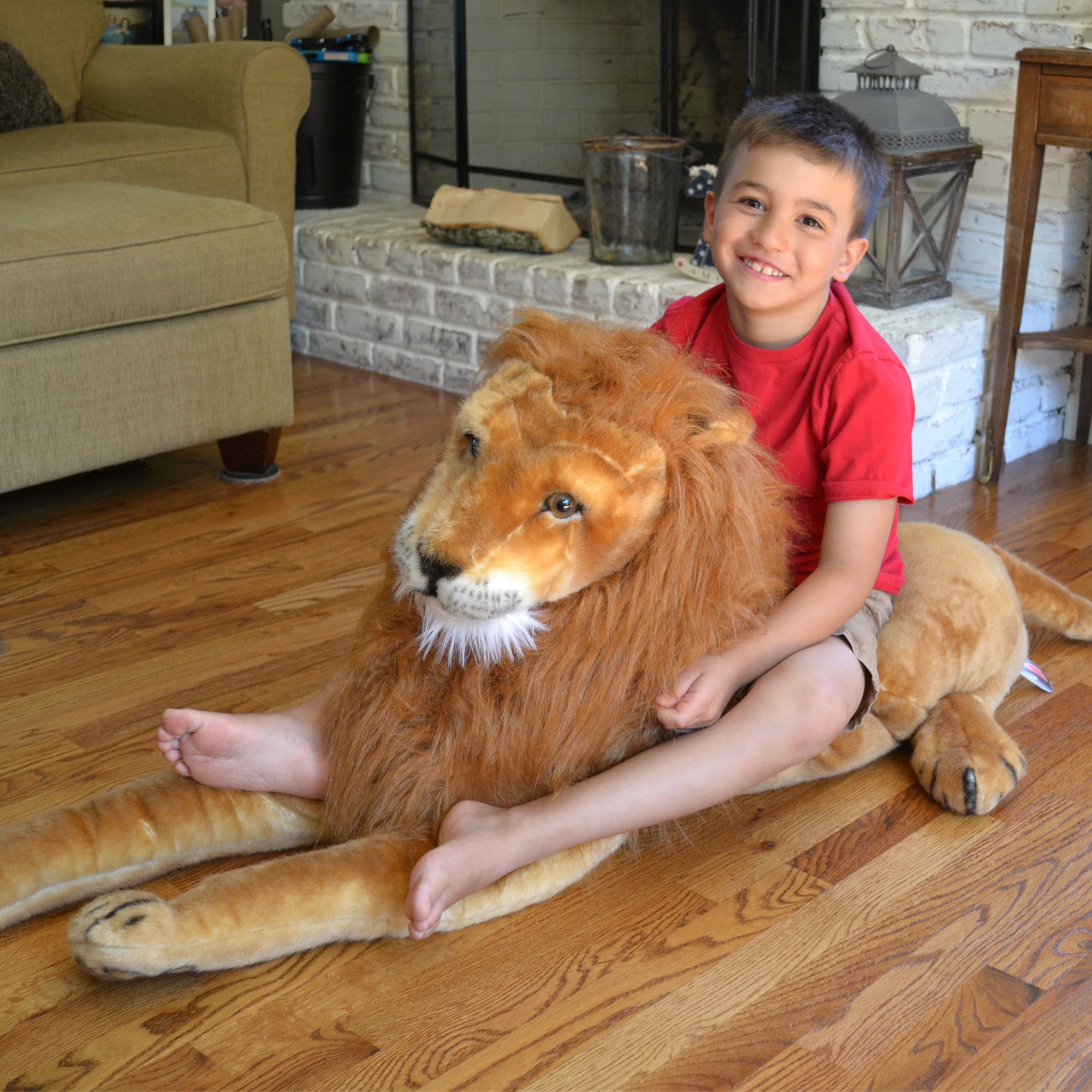 Lion Giant Stuffed Animal Melissa Doug