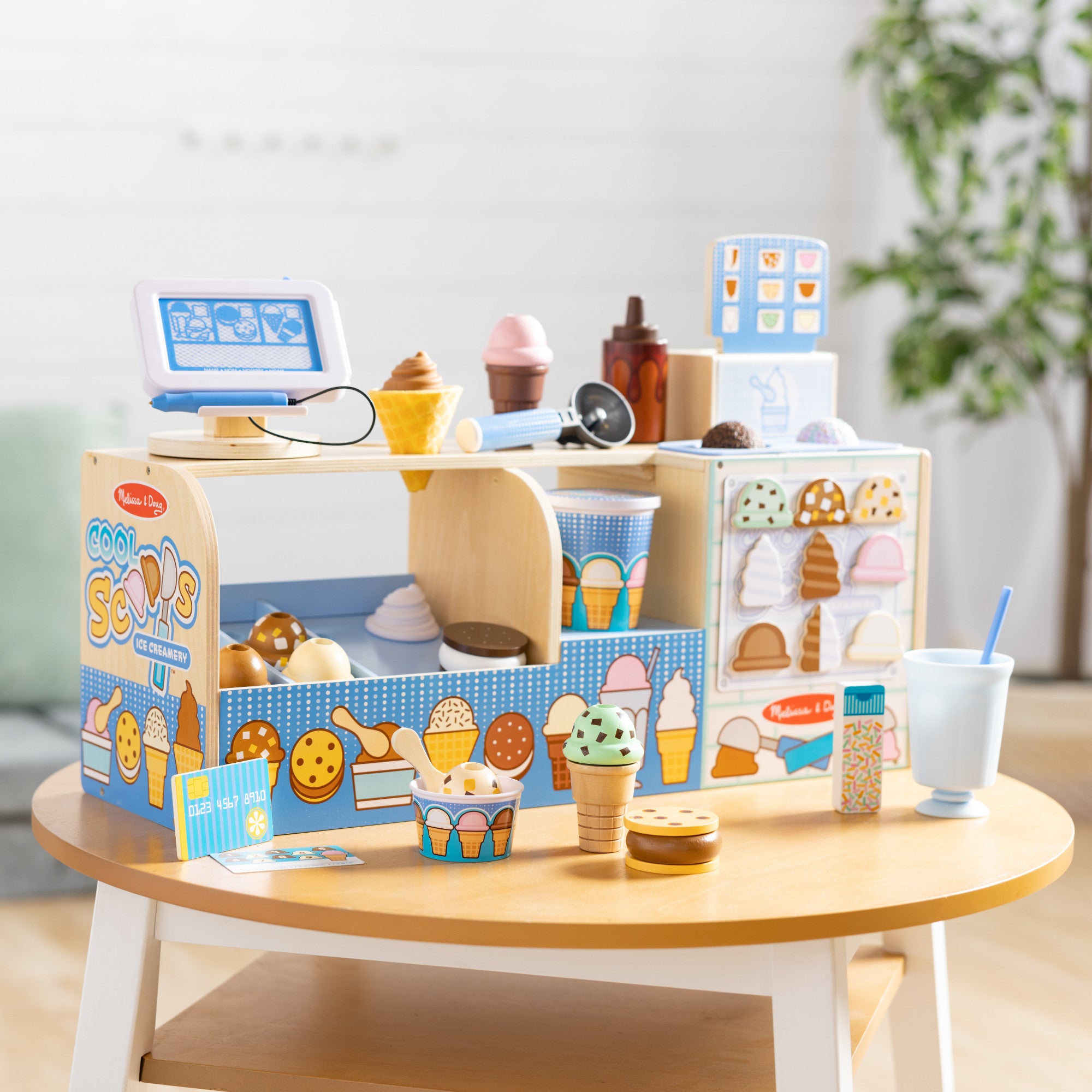 Ice cream shop melissa and doug on sale