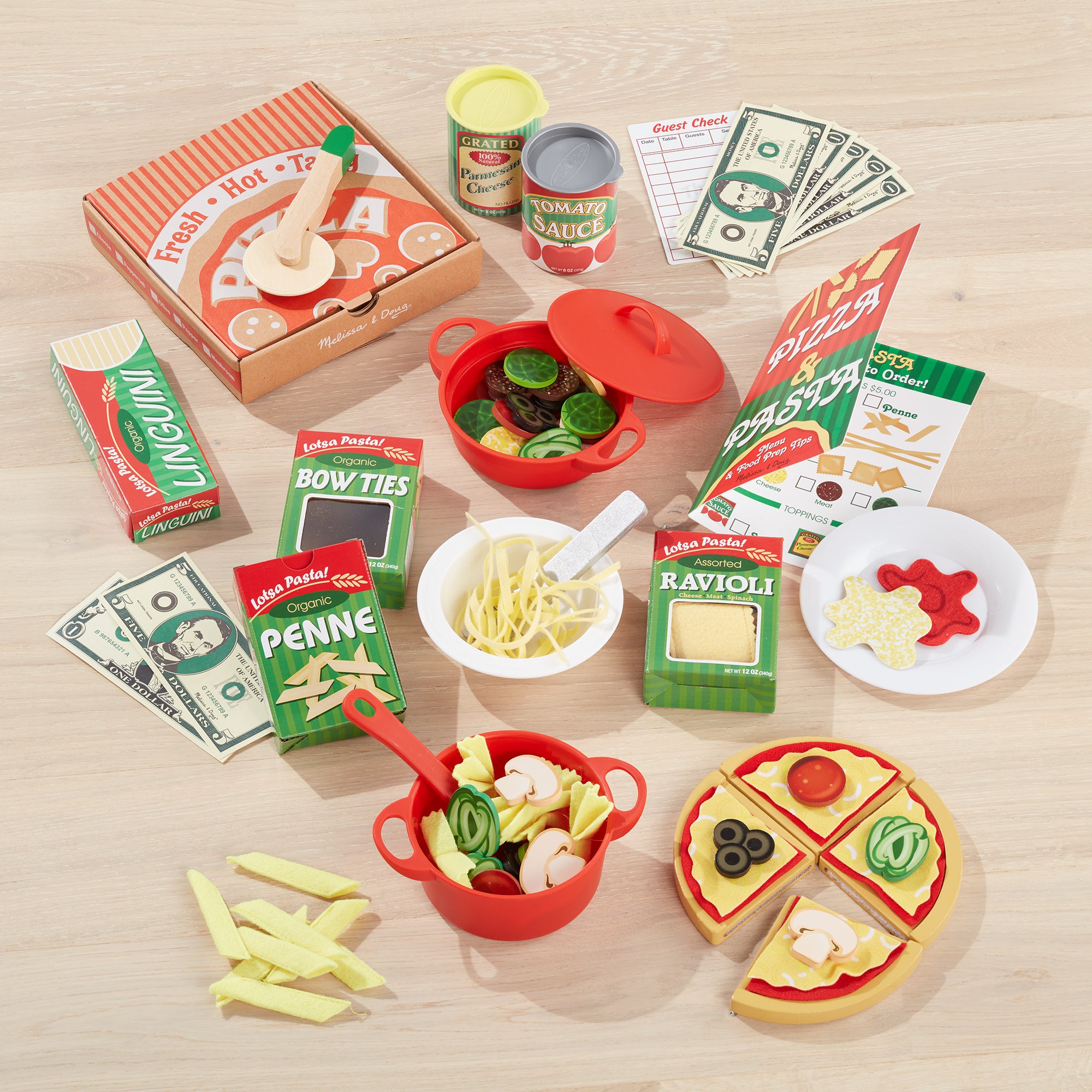 Melissa and doug pizza oven and pasta set on sale