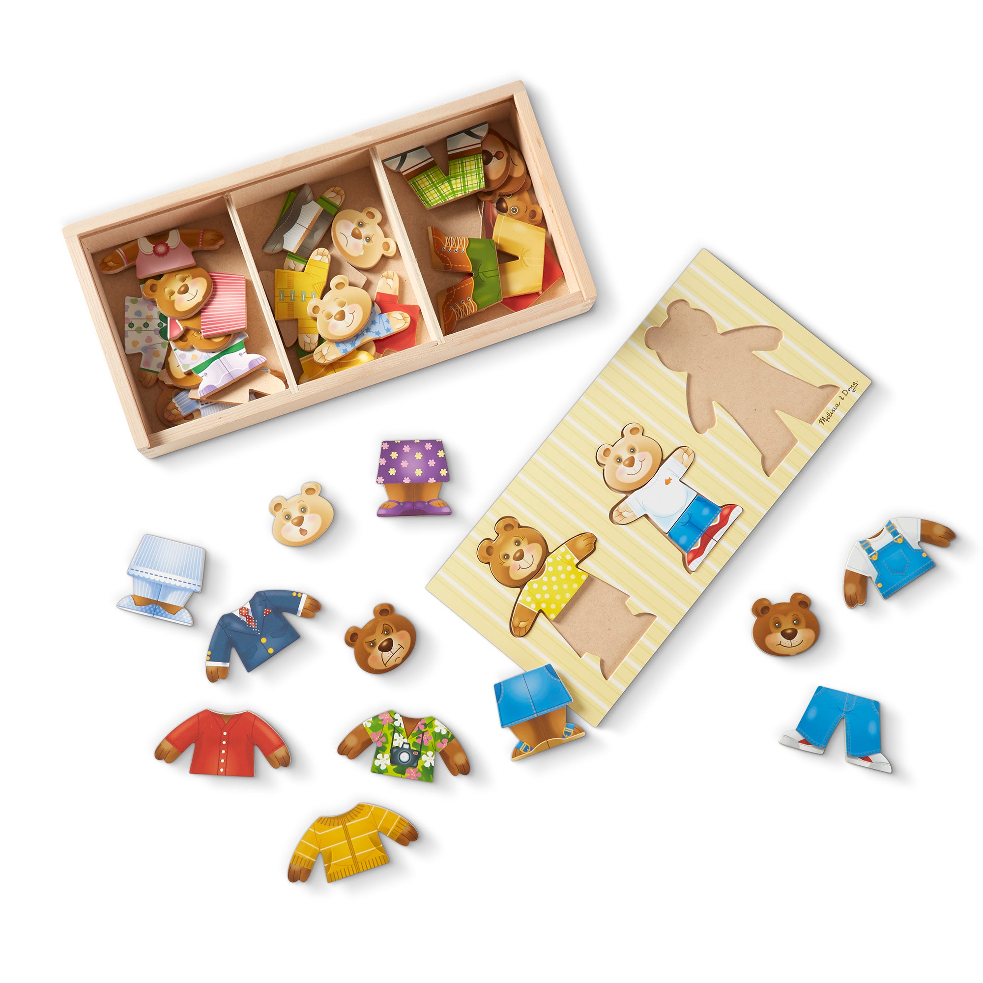 Bear Family Dress-Up Puzzle | Bear Themed Puzzle